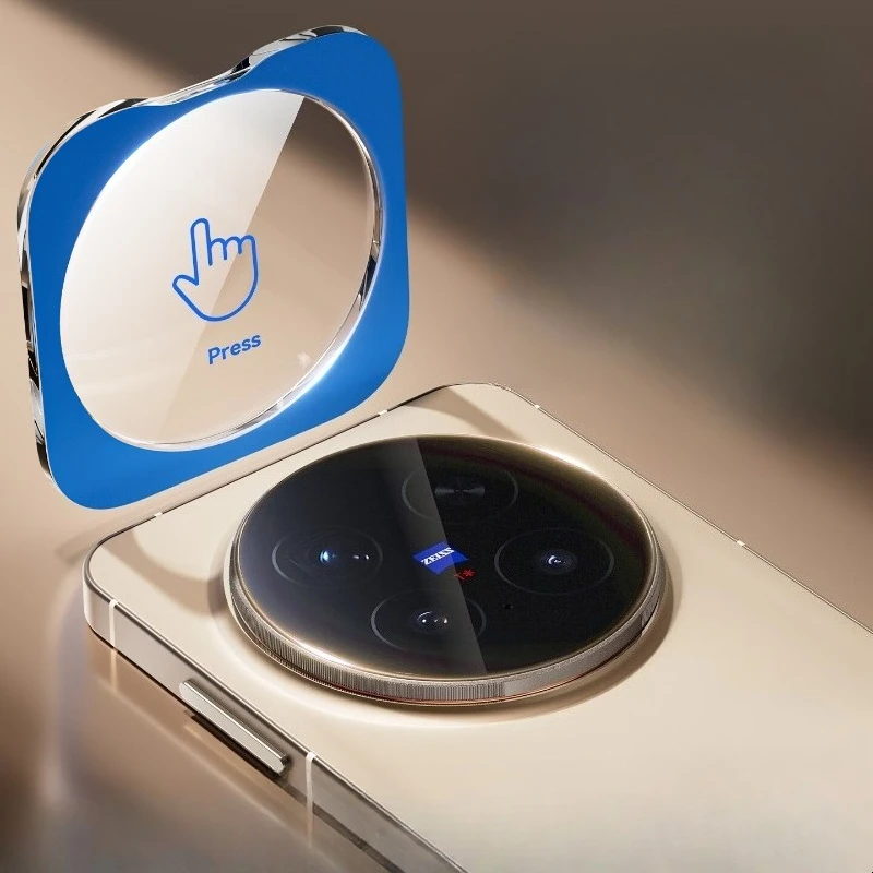 

Полностью клеевая защита объектива камеры для Vivo X300 Pro, защитные пленки для камеры, закаленное стекло для VIVO X300, установка локатора крышки объектива