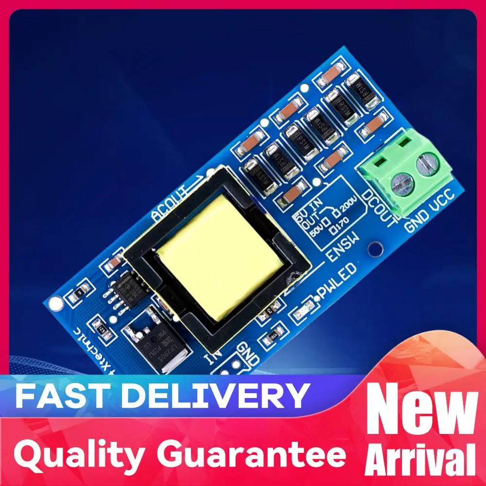 

High Voltage Step Up Power Supply Module 5V-12V Step Up To 300V-1200V Capacitor Charging Power Supply Module Adjustable Power
