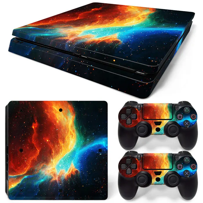 ロゴ1953 PS4スリムスキンステッカーデカールカバー用ps4スリムコンソールと2コントローラスキンビニールスリムステッカーデカール