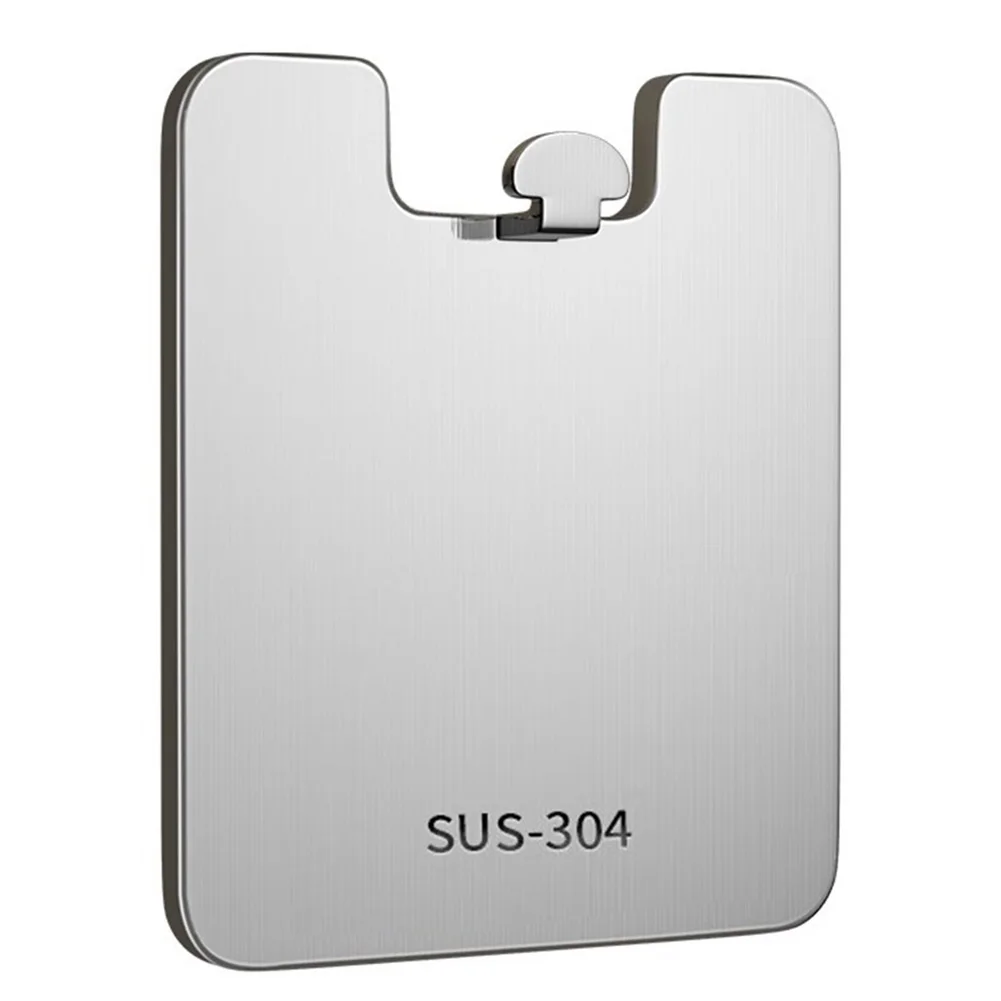 Multi functional Wall Mounted Hooks for Hanging and Organizing Stainless Steel Compact Size Sleek Silver Color