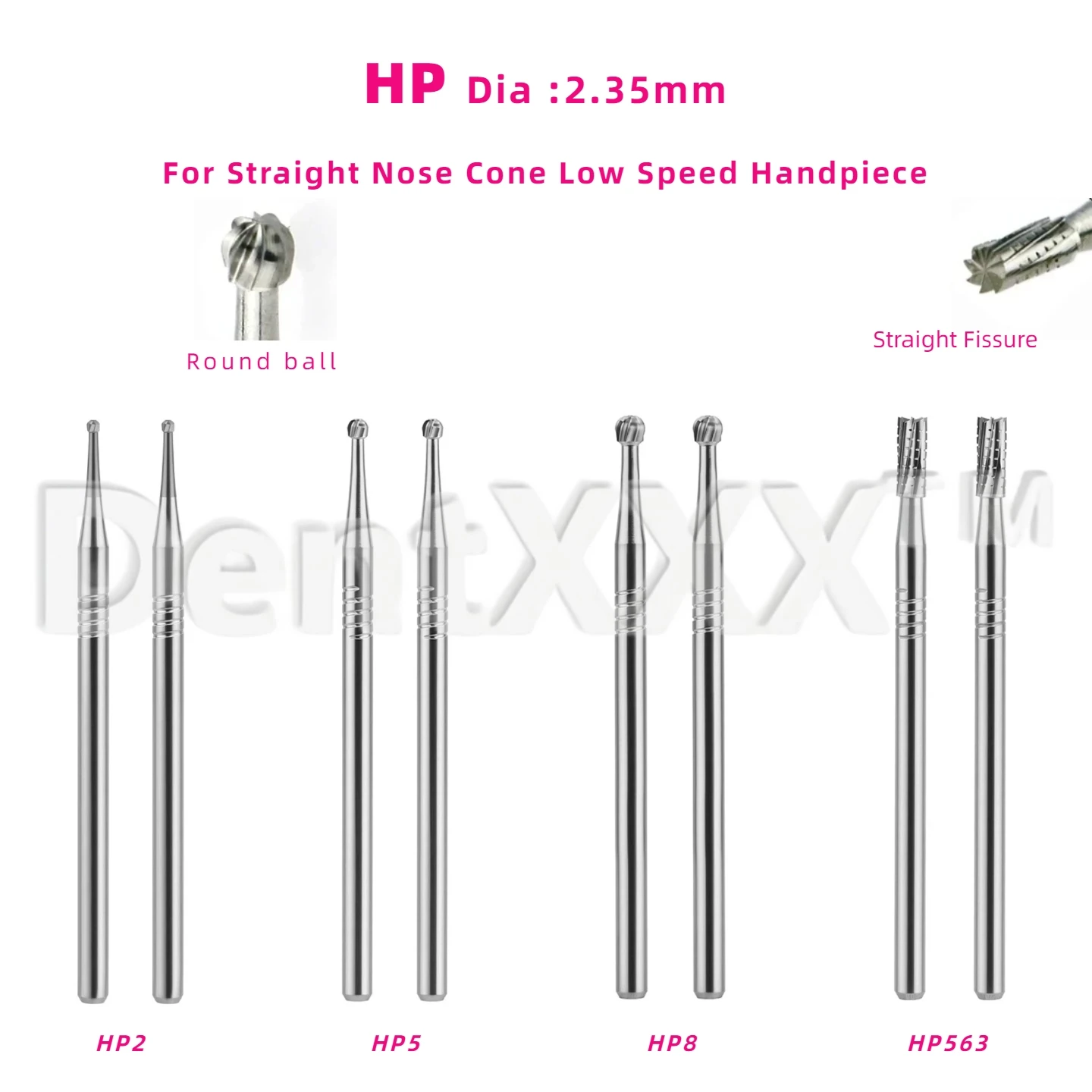 1/10Pcs Tungsten Steel Drills, Round Head