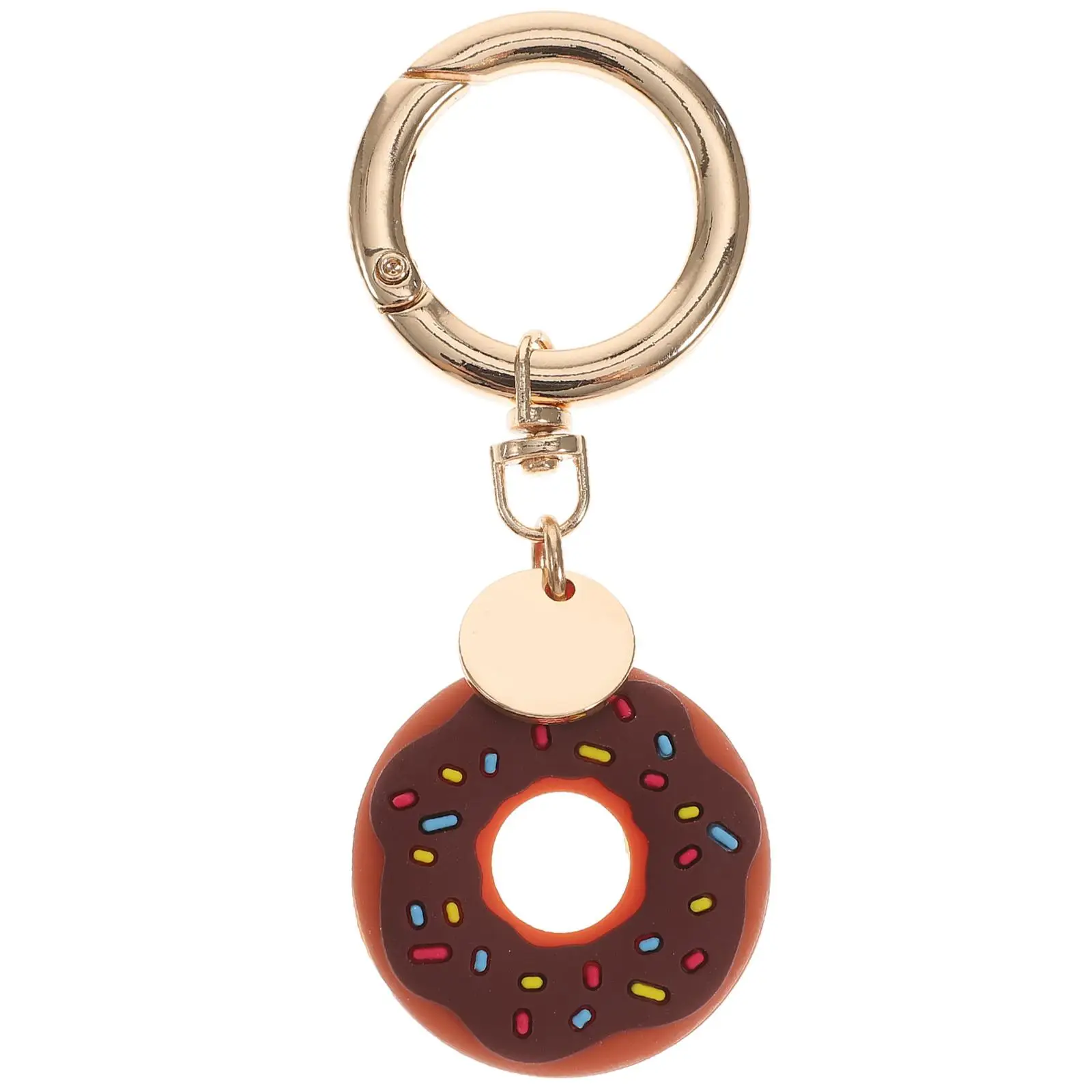 

Silicone Tracker Cover Case Lightweight Wear-resistant Scratch-proof Donut Shaped Protective Shell for Keys Pets Bags