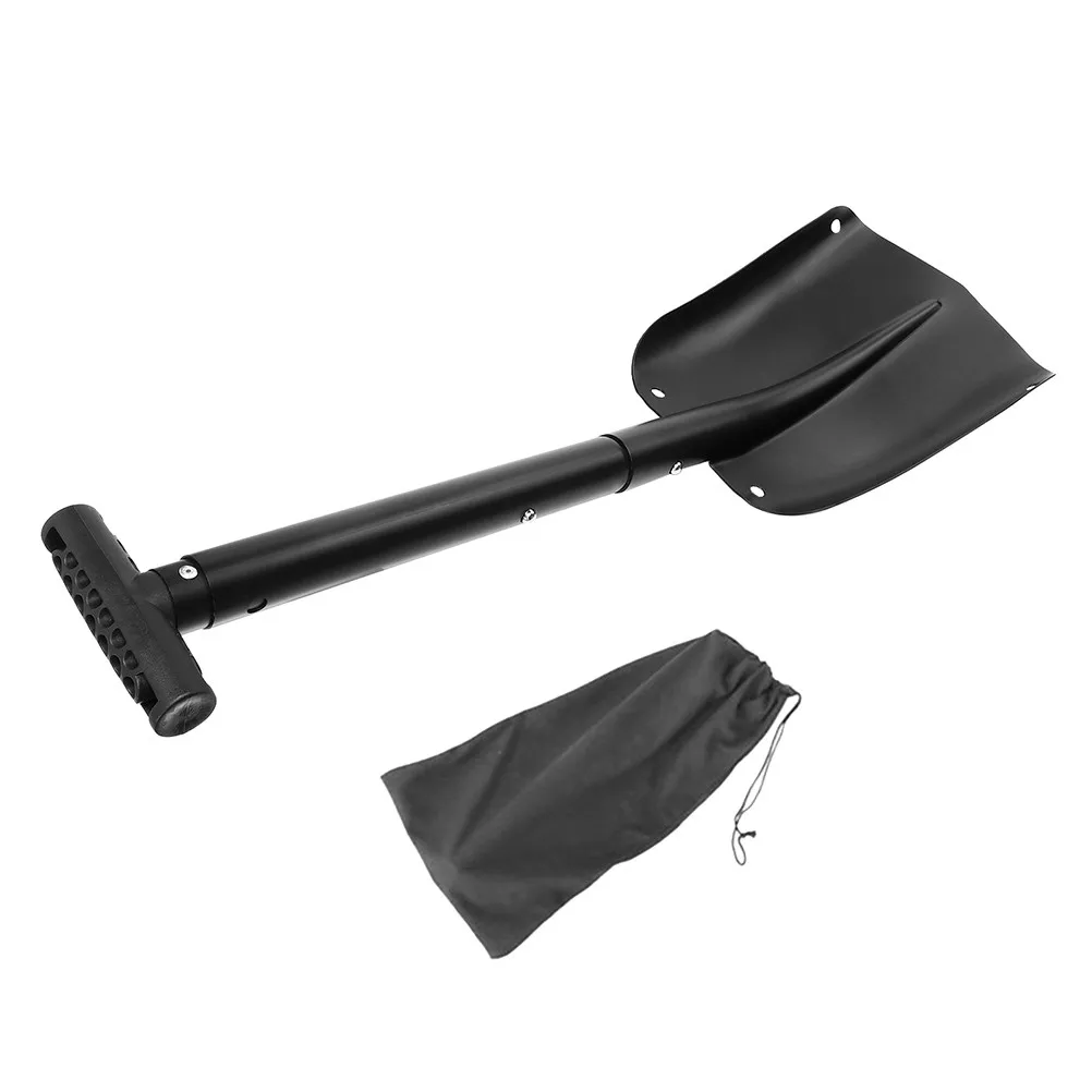 

Выдвижная широкая лопата для уборки снега из алюминия, легкая, разборная, для автомобиля, внедорожника, для зимних чрезвычайных ситуаций, скребок для льда