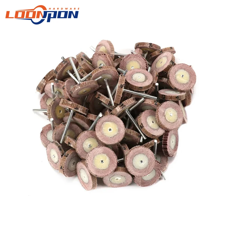 50 قطعة 25x5 مللي متر الصنفرة شنت نقطة رأس مطحنة T رفرف عجلات تلميع أدوات دوارة مع 3 مللي متر عرقوب 120 #/180 #/240 #/320 # New