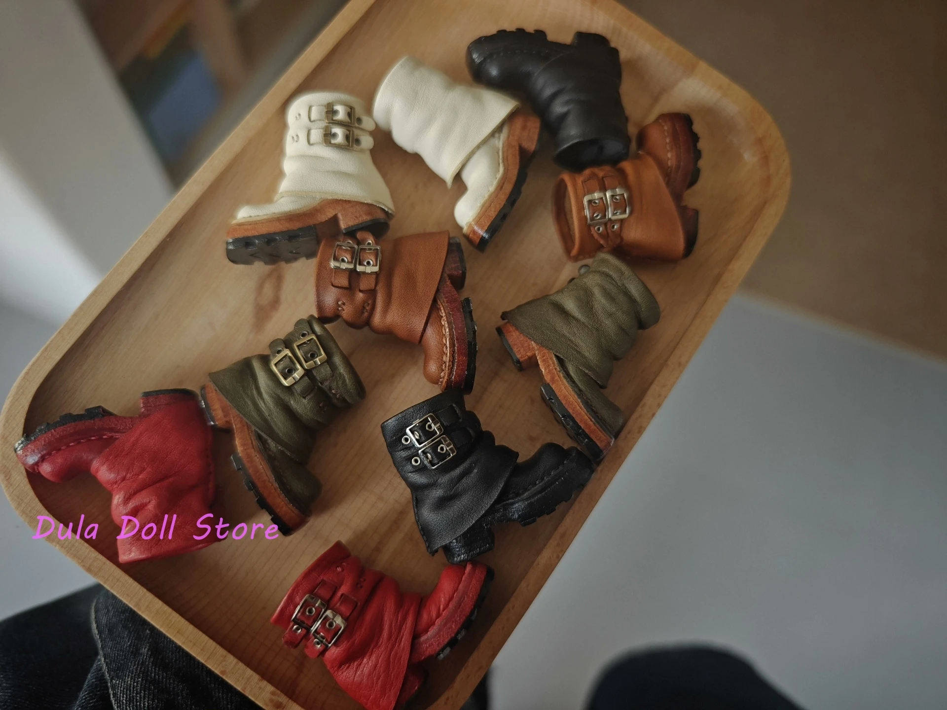 

Обувь для кукол 2026 Dula Doll: короткие сапоги для Blythe, Landoudou, Landazz, ob24, ob22, Azone, Licca, ICY, JerryB, кукол 1/6.