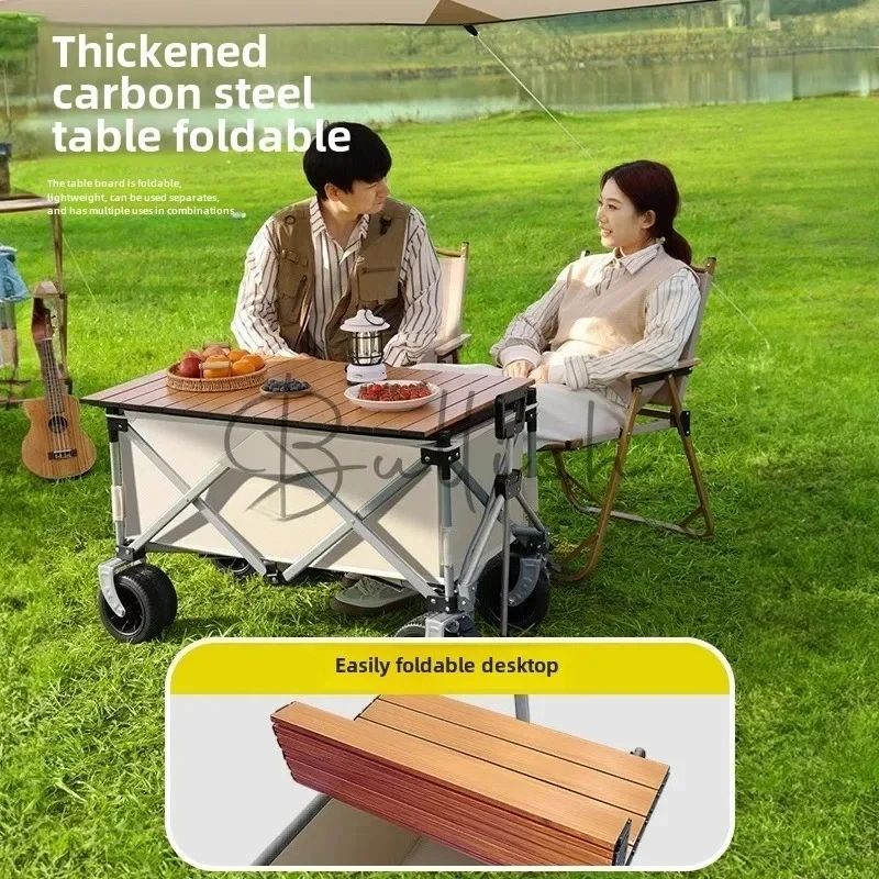 Wózek kempingowy, składany wóz – Outdoor Camping Trolley recenzja i cena
