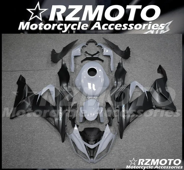 New ABS Fairings Kit Fit For KAWASAKI ZX-6R 636 2013 2014 2015 2016 2017 2018 599 13 14 15 16 17 18 Bodywork Set Gray Black