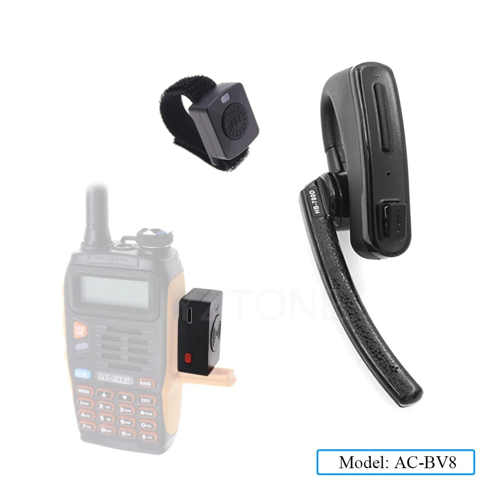 

‌Bluetooth Earpiece for UV-82/UV-5R - Moto Helmet Headset AC-BHERDT-K1