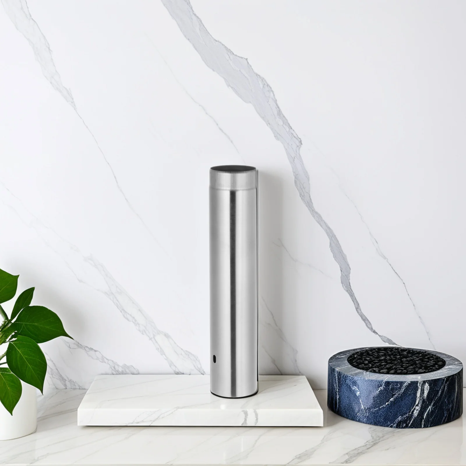 File Storage Tube 30cm Stainless Steel Birth Certificate Holder Cylinder Document ganizer Certificate Accessory