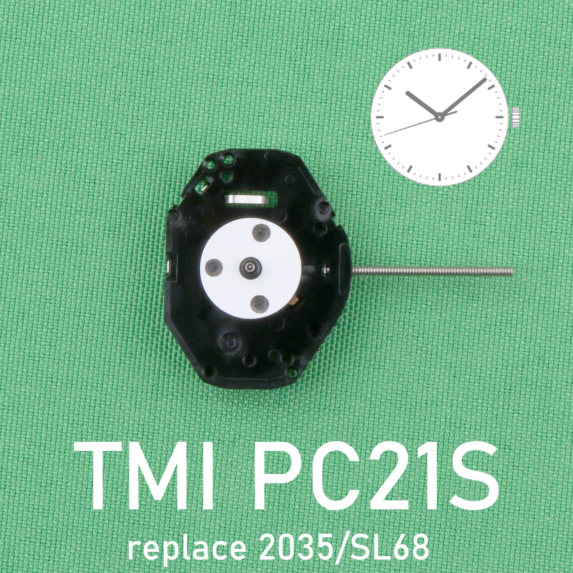 TMI PC21S movement New Japan Seiko PC21 Quartz Movement Original SII/TMI Vk64 Watch Movement Watch Accessories 3 hands