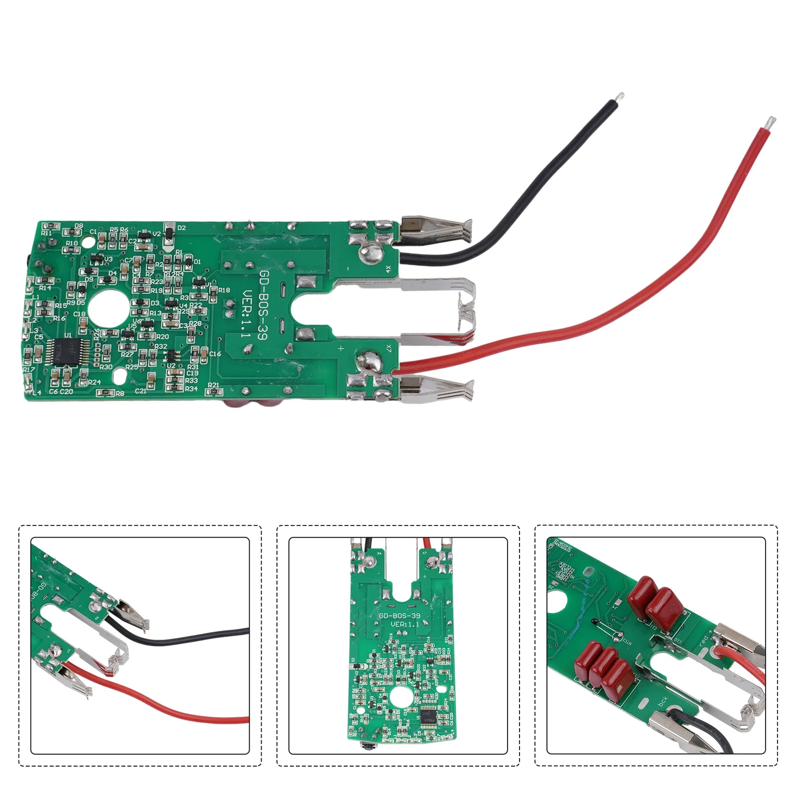 1*GBH36V-LI PCB Charging Protection Circuit Board MBS Manage Board Manage Battery System For Bosch 36V Power Tool Parts