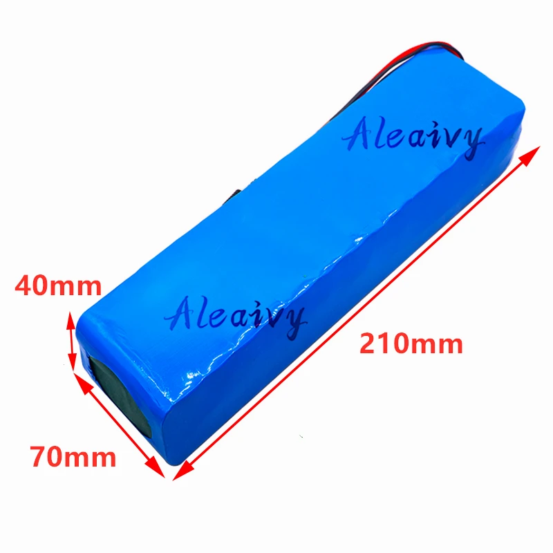 24V Battery 7S3P 29.4V 12Ah 18650 Li-Ion Battery Pack 15A  Balanced BMS for Electric Bicycle Scooter Power Wheelchair+2A Charger