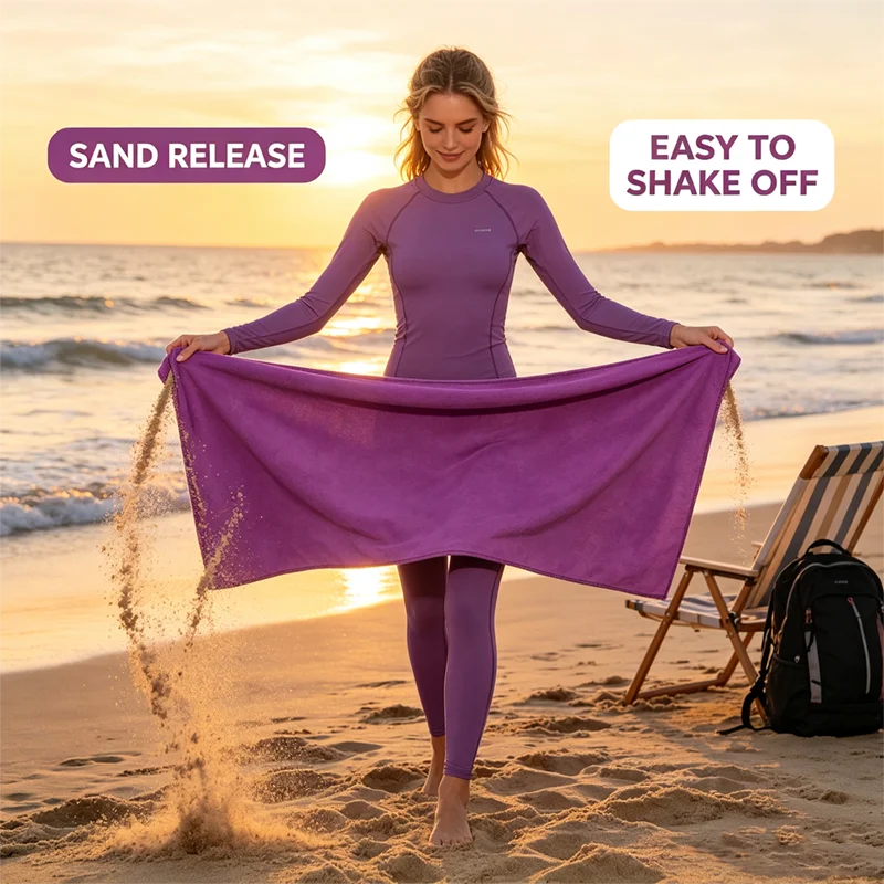Quick Dry Sports Towel 1 PCS Outdoor Thick Travel Fitness Gymnastics Jogging Swimming Yoga Nature Hike Beach Towel