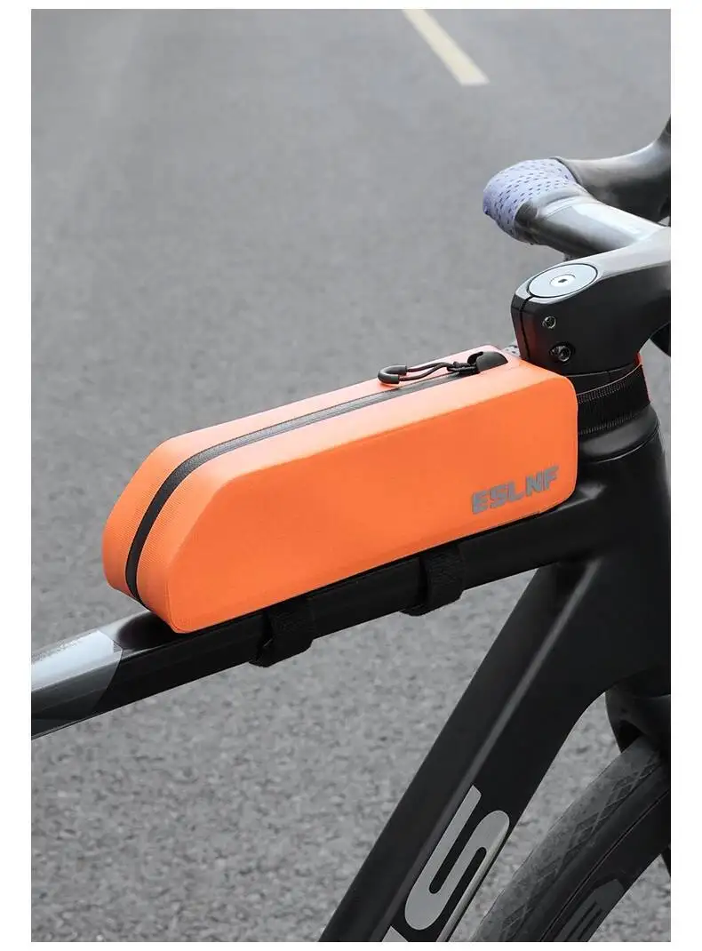 ESLNF Tragbare Vollständig Wasserdichte Vorderrahmen-Fahrradtasche Aufbewahrung MTB Rennrad Oberrohr-Fahrradtaschen – Detail 12