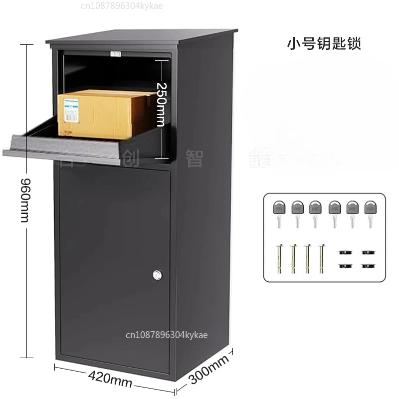 Door Drop Box Mail Boxes Mailbox Letterbox Mounted Through Fences Parcel Drop Box in Wall