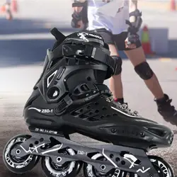 Patines en línea profesionales para adultos, zapatillas de Skate sin deslizamiento, 35-46