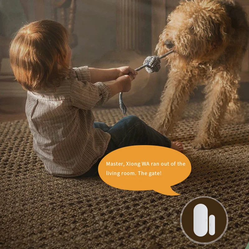 New Zigbee Door Sensor Window Detectors Magnetic Sensor Smart Home Security Protection Remote Monitor From APP