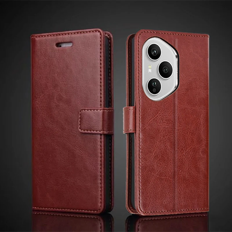 

Чехол-держатель для карт для Huawei Honor 400 Pro DNP-NX9, 6,69 дюйма, откидная крышка из искусственной кожи, чехол-кошелек в стиле ретро, деловой чехол, чехол Fundas Coque