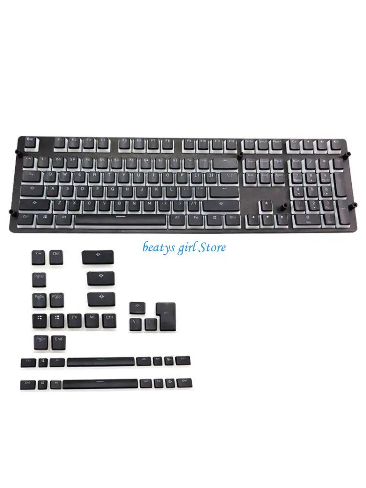 C7AB English Keycaps For Cherry MX Switch Mechanical Keyboard