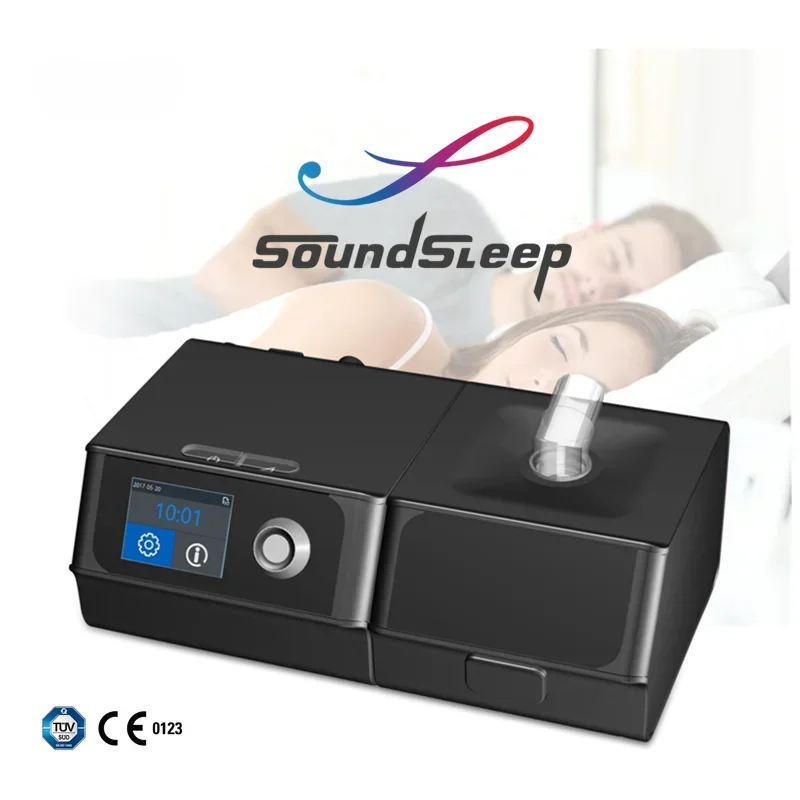 SoundSleep factory supply anti snoring device  APAP bpap portable sleep apnea breathing apparatus machine with  mask