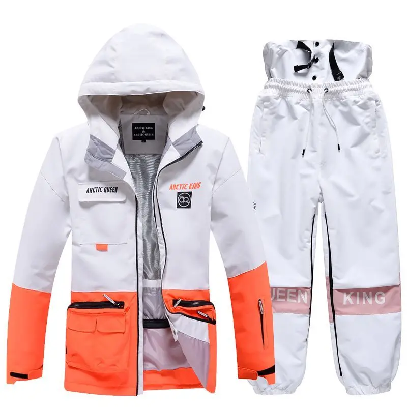 Original Ski Suit, Korean Version Winter Single Ski Pants, Thickened Warm Mountaineering Suit