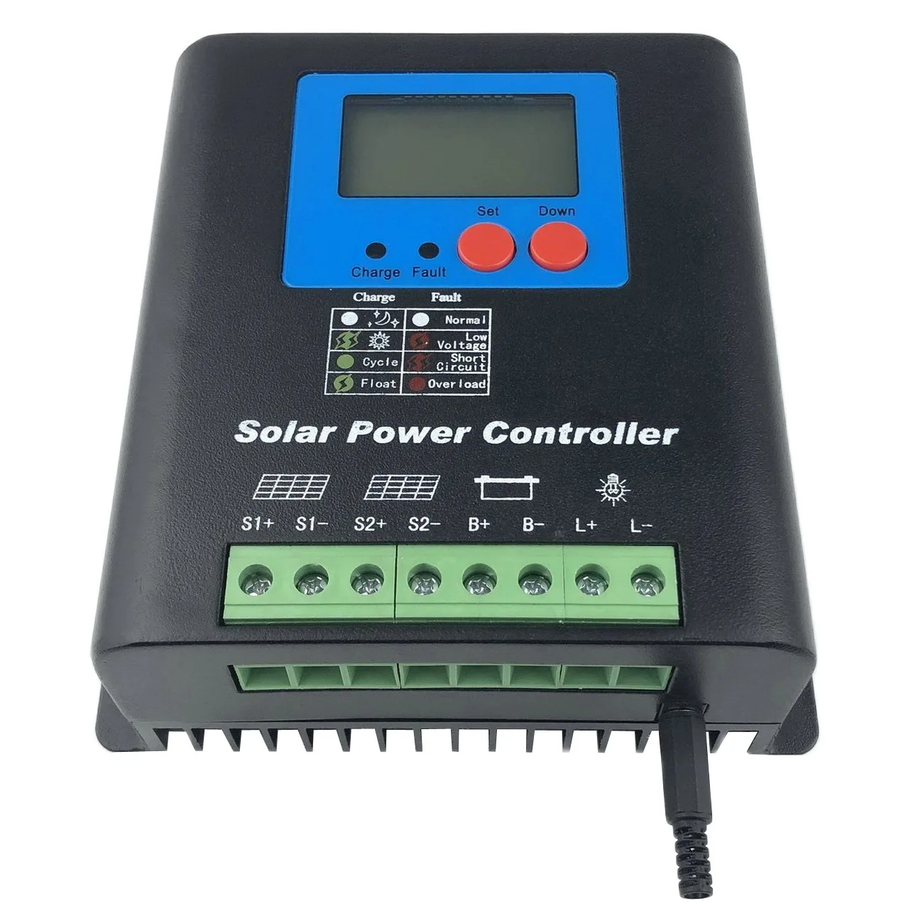 MPPT Solar Controller 36V 48V 60V 72V 96V pv panels rugulator for sealed lead-acid gel and lithium batteries