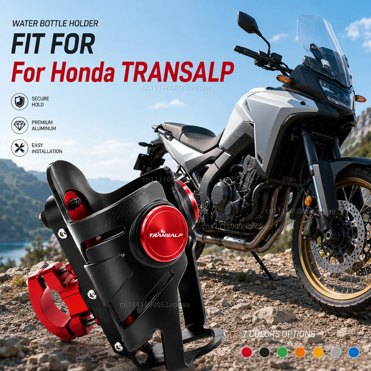 

Motorcycle Water Bottle Holder For Honda XL 750 Transalp XL750 TRANSALP Coffee Beverage Tea Cup Support Modification Accessories
