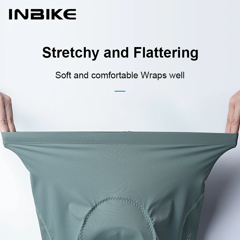 INBIKE-Breathable Cycling Shorts for Men, 3D Gel Pad, Shockproof Bicycle Underpant, MTB Road Bike Underwear