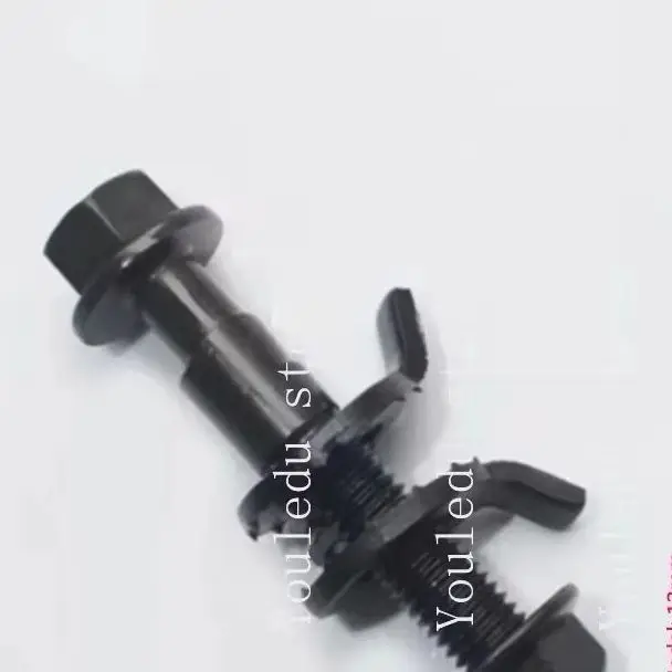 4pcs/Set 12mm Wheel Alignment Camber Bolt 12.9 Eccentric Adjustment Screw Car Repair Tool