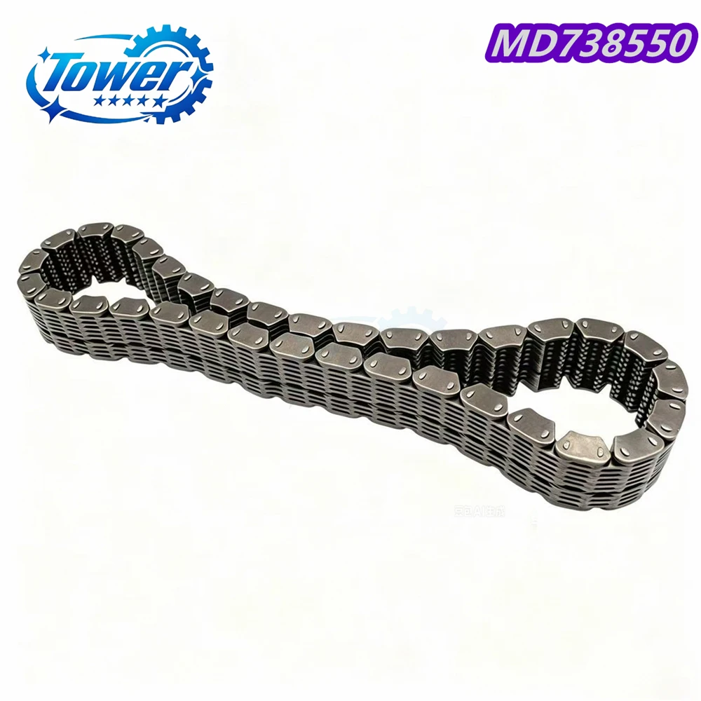 Transfer Case T/F Output Shaft Drive Chain for Mitsubishi Pajero Montero Sport Challenger Nativa Triton L200 4G54 4D56 MD738550