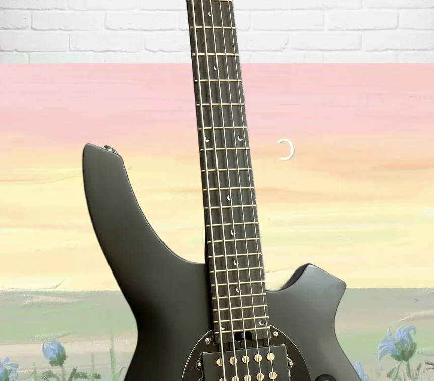Customized electric guitar bass factory, headless guitar, exquisite quality, fast and free shipping @4
