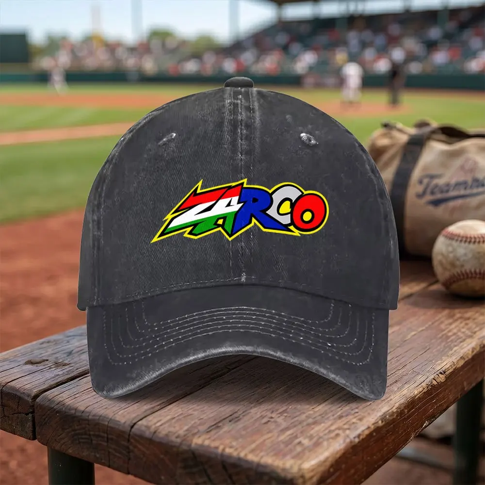 Exquisite JOHAN ZARCO Washed Baseball Cap, Adjustable Buckle Design, Lightweight And Breathable, All-Season Unisex, Suitable for