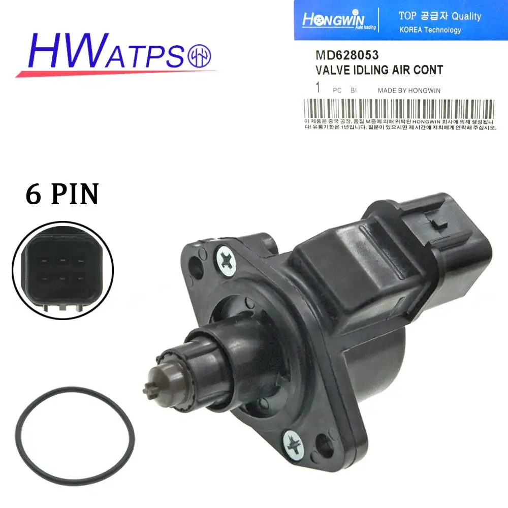 IAC Idle Air Control Valve MD628053 For Kia Sedona Sorento Mitsubishi Mirage 3000GT Sonata Diamante Montero 3.0L 2.4L 2H1086