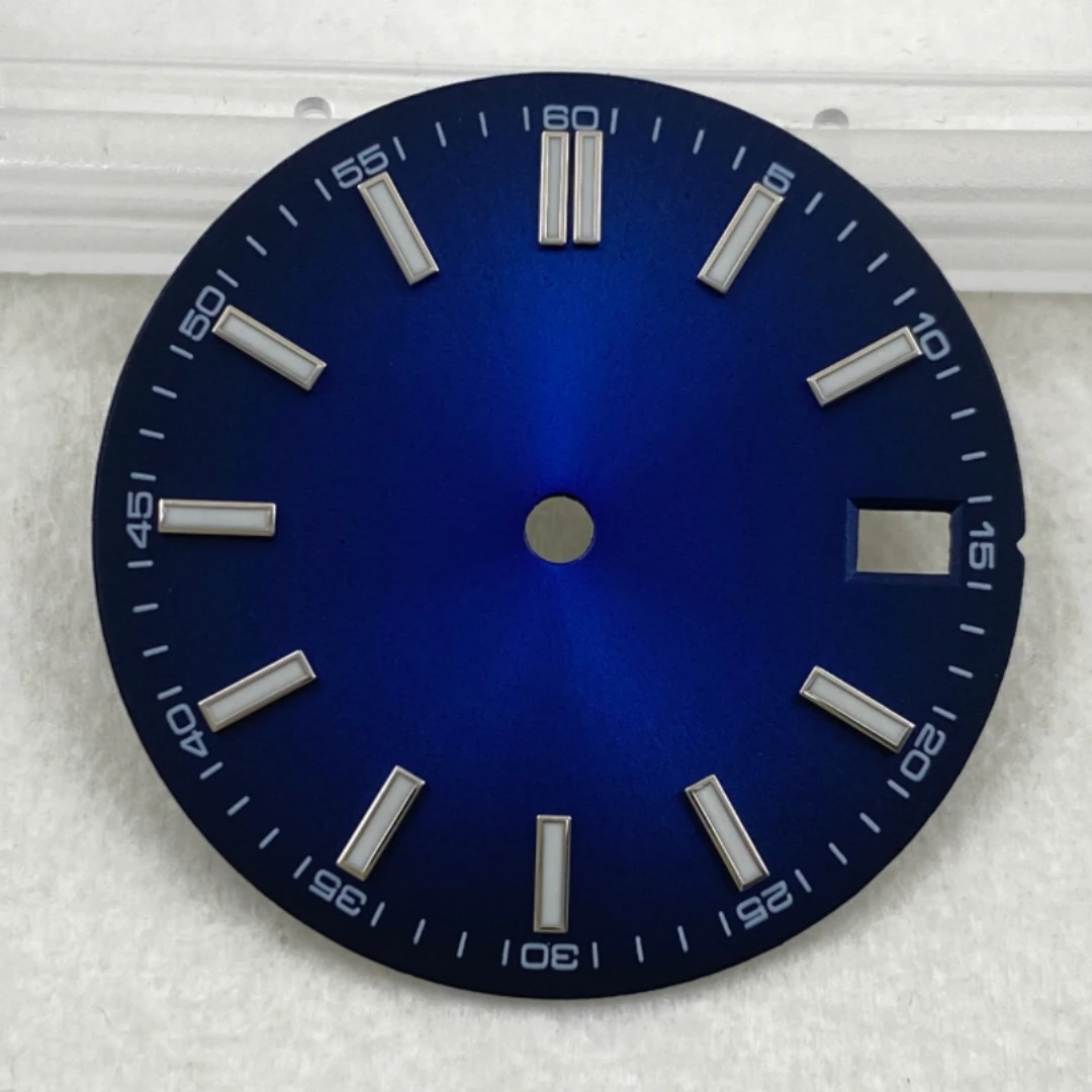 

NH35 watch NH36 dial 28.5mm improved dial BGW9 blue-green luminous dial, suitable for NH35 NH36 movement