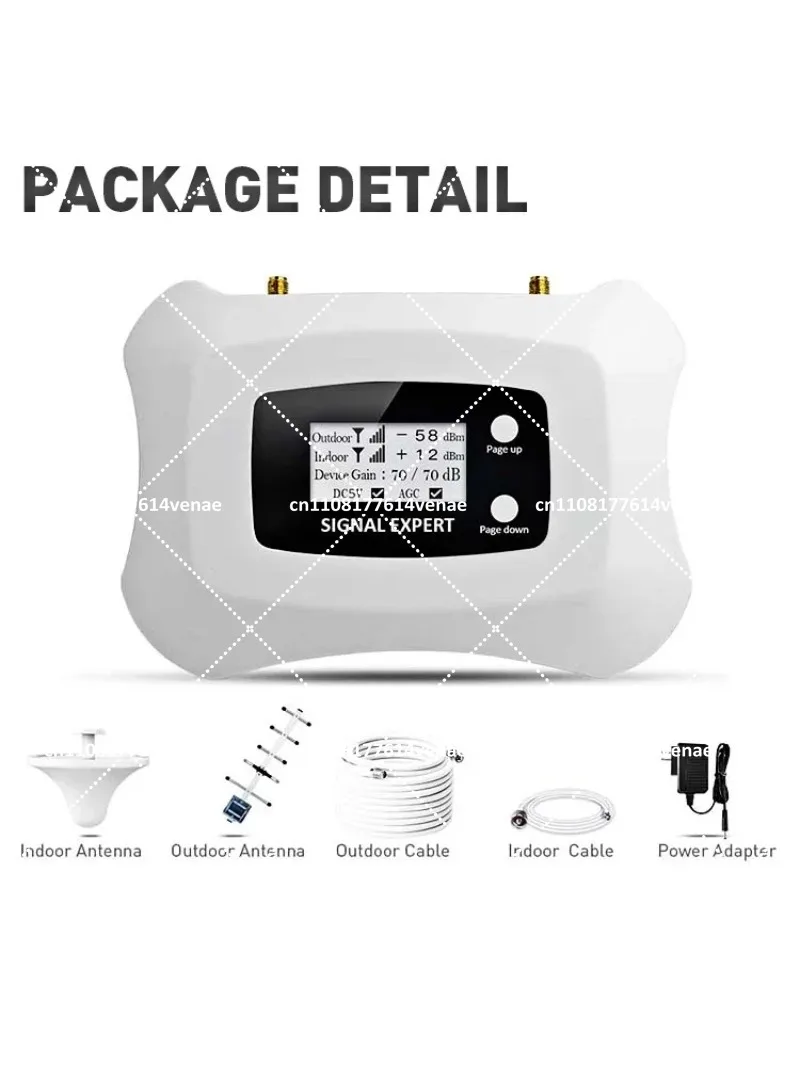 1700MHz 2100MHz AWS 4G Signal Booster Kit for Home Cellular Coverage