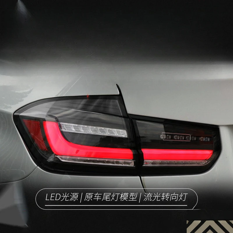 

Подходит для BMW 3 серии F30 12-19: задний фонарь в сборе F35, модифицированный светодиодный ходовой огонь, динамический указатель поворота MP