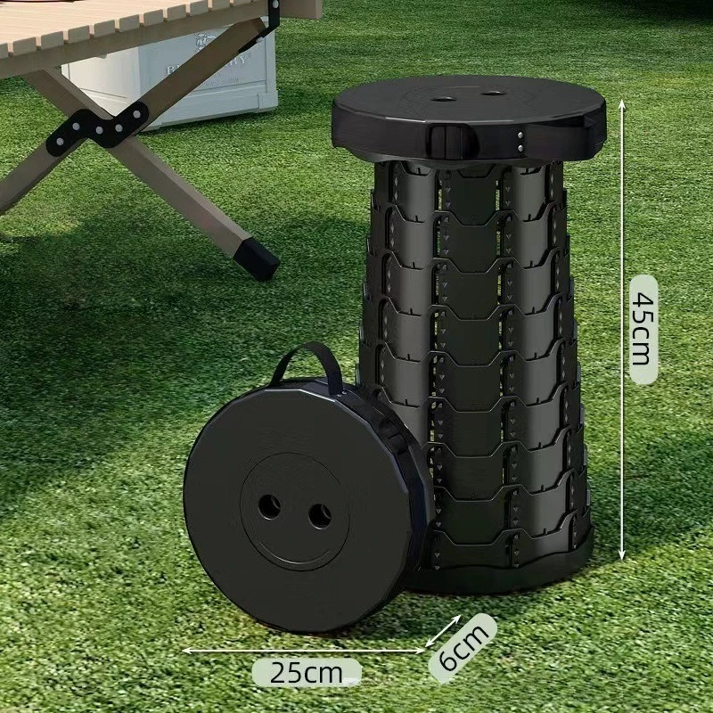 مجموعة كراسي تخييم محمولة مع مقعد صغير قابل للطي، كرسي صيد قابل للتعديل للأنشطة الخارجية كرسي التخييم