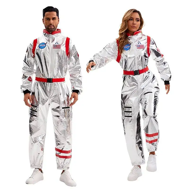loween Cosplay Abito da astronauta Abito spaziale Abito intero Festival Par Costume da gioco di ruolo Abbigliamento tradizionale da donna
