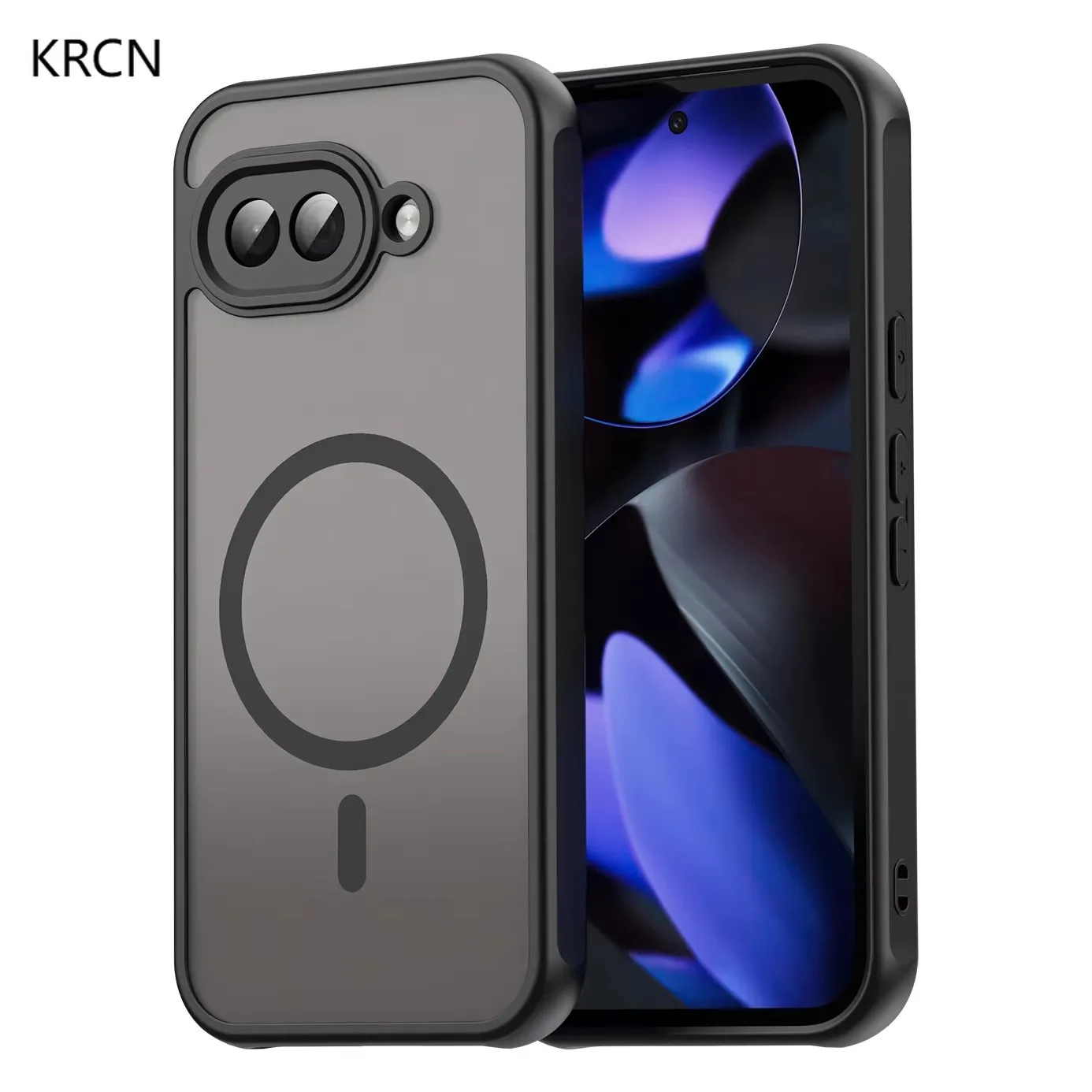 Custodia Opaca Pixel 9A, Compatibile Con Magsafe Protezione Anticaduta Protezione Sottile Cover Traslucida Per Google Pixel 9A