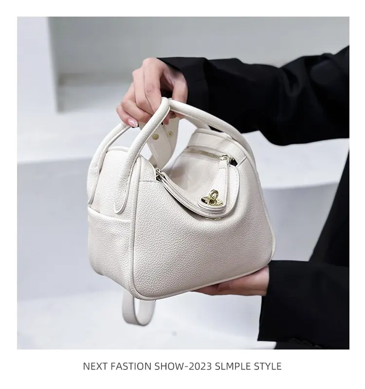 

Модная модная винтажная сумка с буквенным логотипом, элегантная кожа и большая вместимость для повседневных женщин