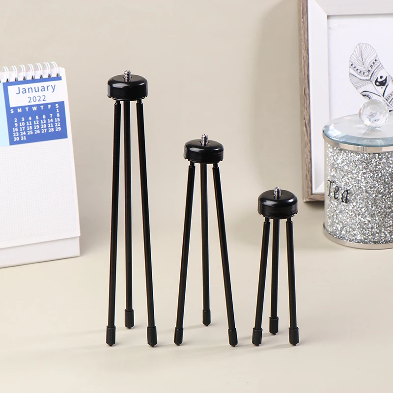 1 pz Mini treppiede da tavolo per Smartphone treppiede estensibile per telefono trippa per fotocamera Mobile Tripode Stand per Live Streaming