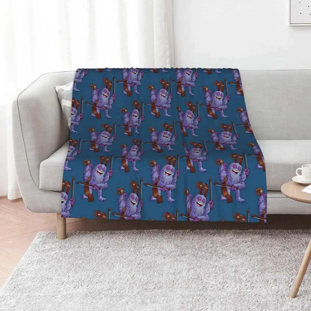 My Singing Monsters Character Throw Blanket Soft Sofa Throw Personalized Gift Thermals For Travel Luxury St sofa bed Blankets