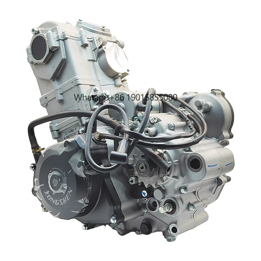 

High Quality RX4 RX2 Motorcycle Water-Cooling Engine Zongshen NC450 With 4-Stroke 6-Speed Gears Electrical Kick Starter Factory