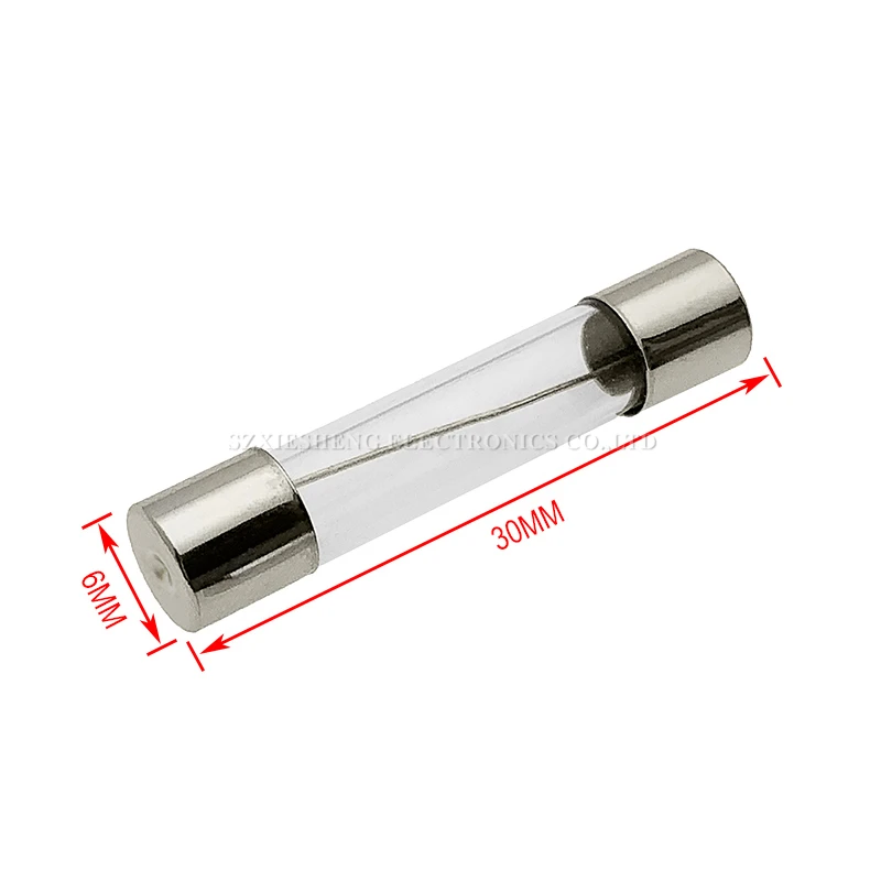5 uds R3-9 6*30MM portafusibles 15A250V montaje en Panel Base de fusible de resistencia a altas temperaturas con fusible de tubo de 6*30MM