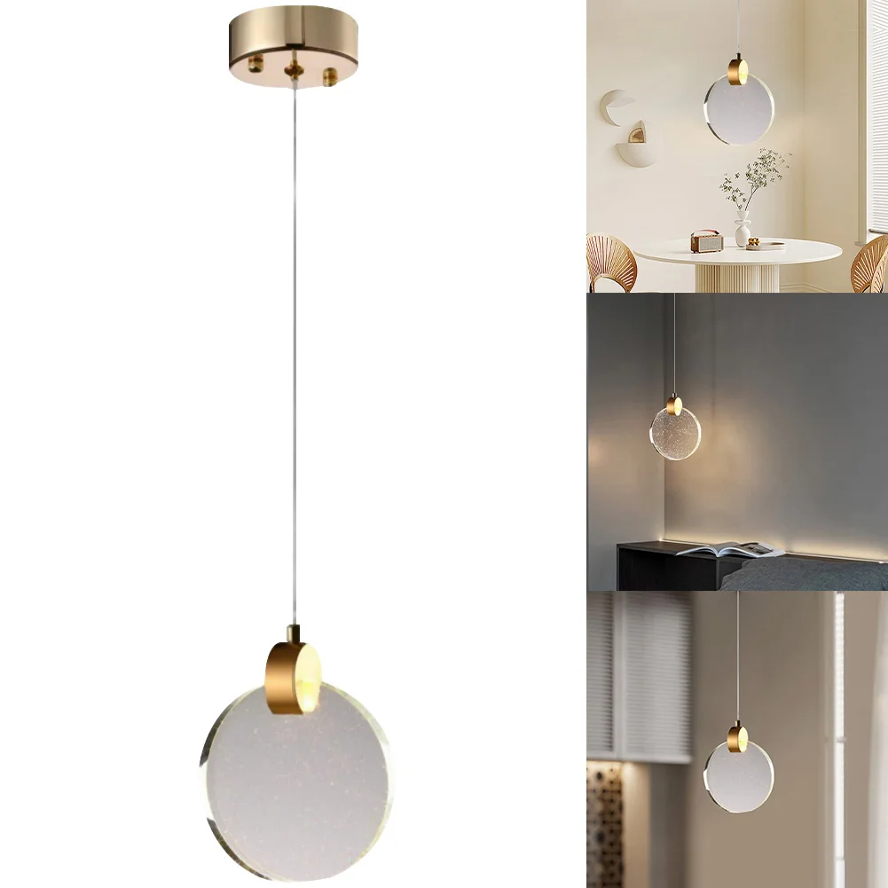 

Modern LED Pendant Light Crystal Hanging Light Gold Chandelier Long Hanging Light LED Hanging Lamp for Living Room Dining Room