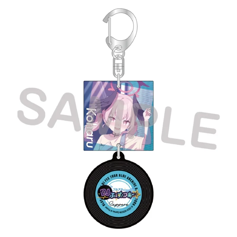 Blue Archive GAME Youthful Vitality Sunshine Creative Acrylic Keychain Cartoon Character Keyring Bag Hanging Charm Decor Gift