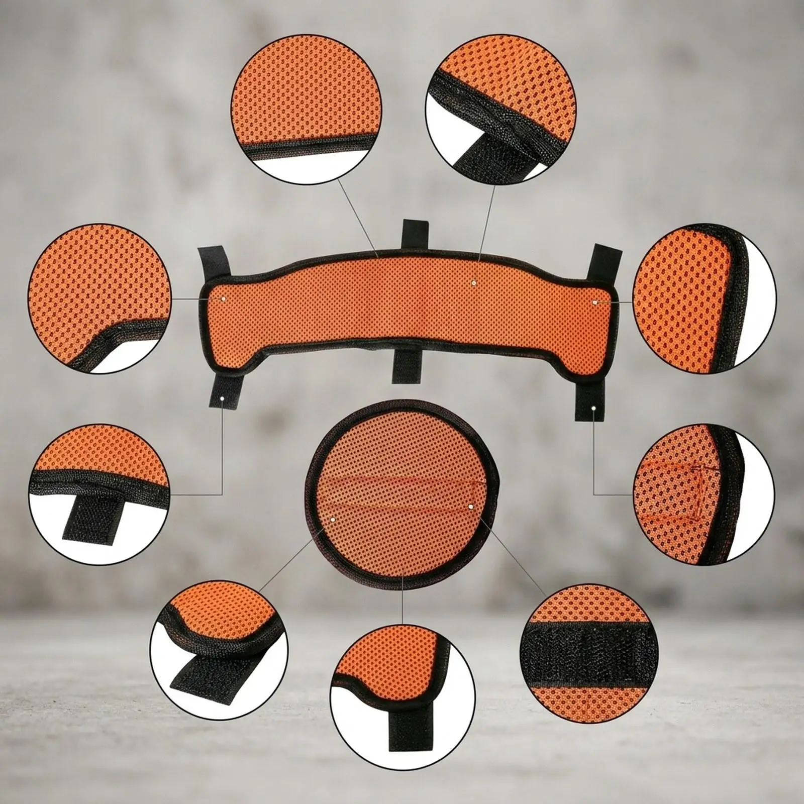 Headband and Insert Set Reusable Inserts Headband Easy Installation Replaces Part Hard Hat Cooling Liner for Hard Hat Helmet
