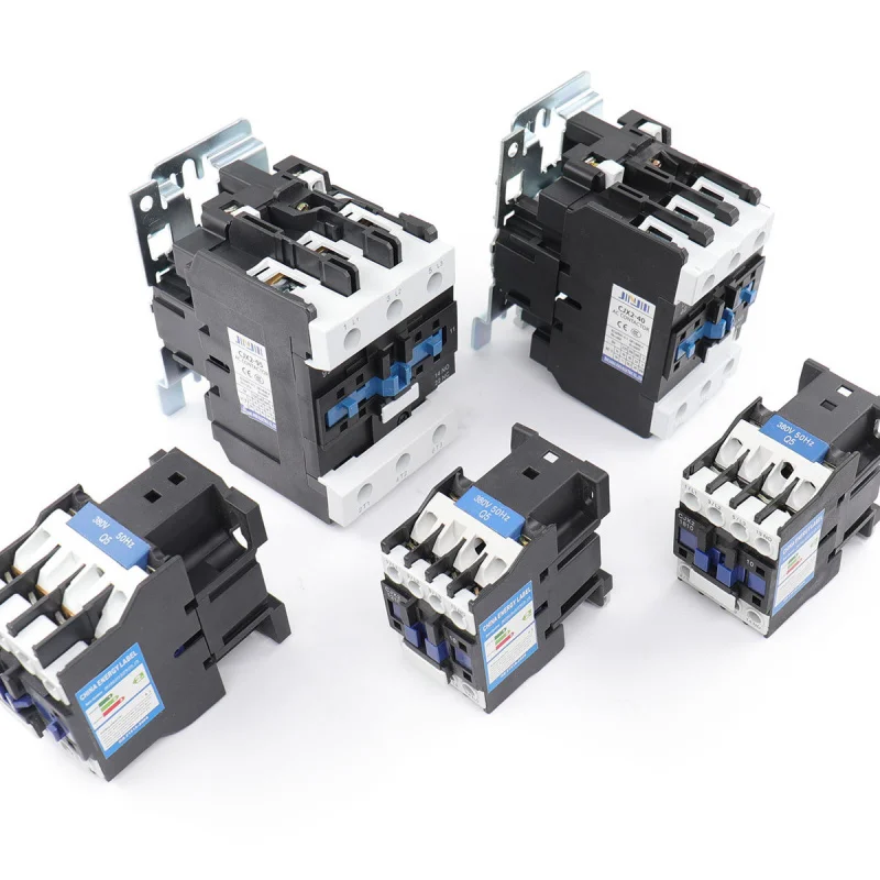 CJX2 Contactor ، Contactor:/من النوع القياسي ، ولفافة من الدرجة الصناعية CE RoHS للتحكم في المحركات