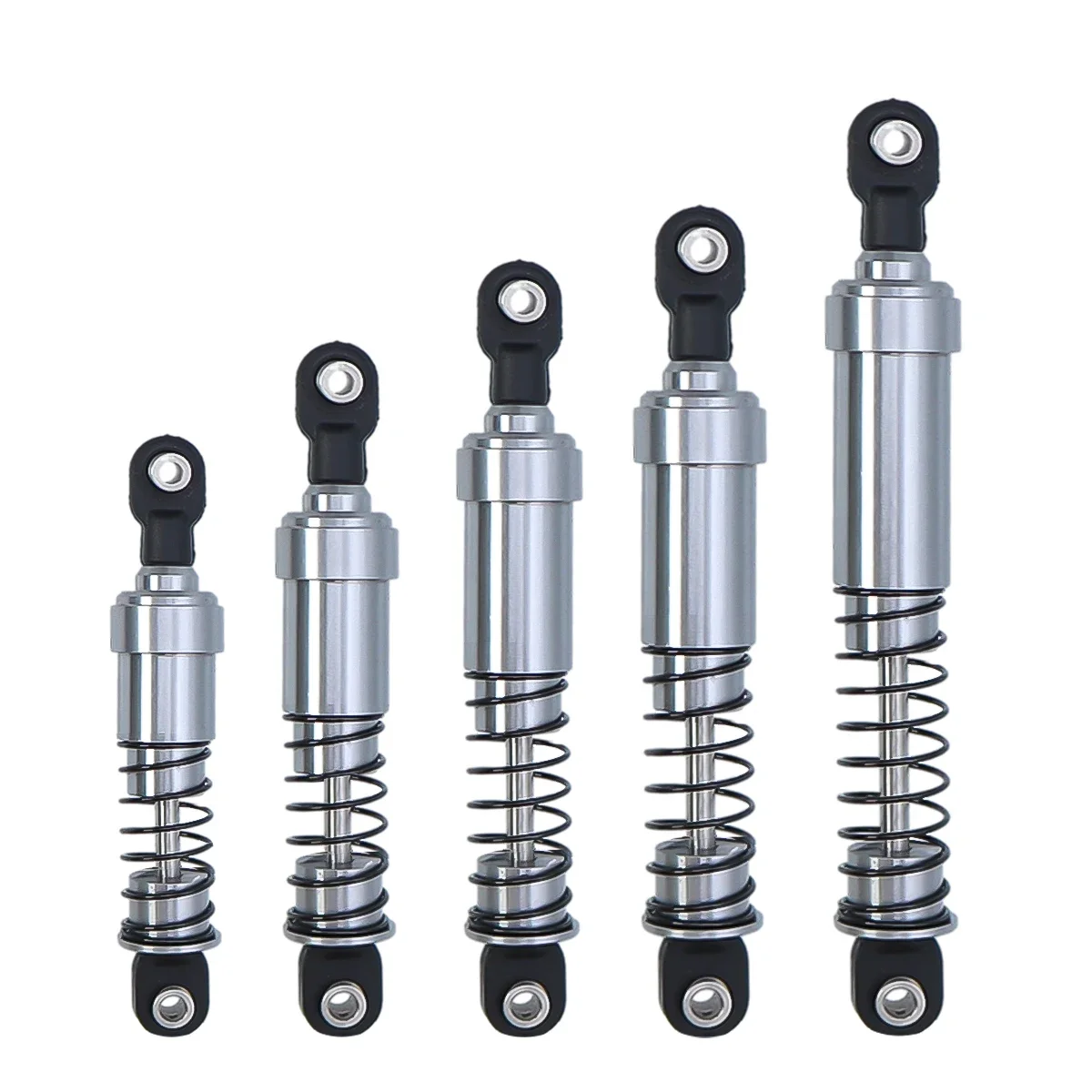 Aluminum Big Bore Oil Shock Absorbers 75mm 85mm 95mm 105mm 115mm For 1/10 RC Crawler LCG Cheater Rigs Capra SCX10 90046 TRX4