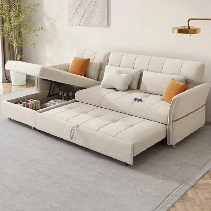 

Minimalist Nordic Sofas Beds Soft Simple Foldable Design Living Room Sofa Bed Modern Kawaii Divani Da Soggiorno Home Furniture